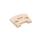 2 Pcs Full Size 4/4 Violin Maple Bridge Violin Parts (Wood Color) - Image 2