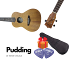 Pudding Hawaii 24 Inch Concert Special Ukulele - Image 2