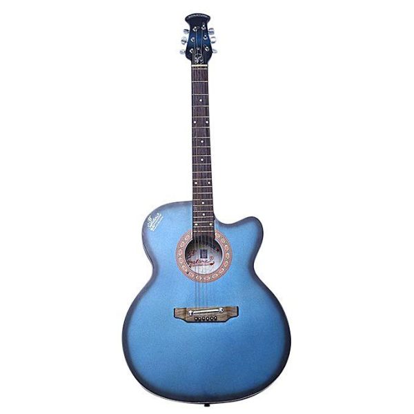 Indian Semi-Electric Signature Guitar Blue