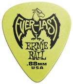 Ernie Ball .88mm Green Everlast Guitar Picks (P09191) Made in USA - Image 2
