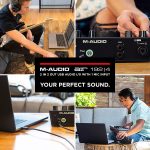 M-Audio AIR 1924 - 2-In/2-Out USB Audio Interface & Ableton Live, Plus Studio-Grade FX & Virtual Instruments Visit the M-Audio Store - Image 2