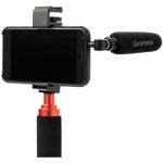 Saramonic SmartMic5S Mini shotgun microphone with 3.5mm TRRS connector For smartphones,tablets,laptops with a 3.5mm headphone jack(CTIA standard) - Image 3
