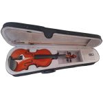 Indian Violin With Case, Bow, String Set and Rosin - Image 2