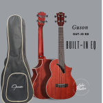 Guson GUT-I0 rd 26 ইঞ্চি টেনার ইলেক্ট্রো অ্যাকোস্টিক উকুলেলে বিল্ট-ইন ইকুয়ালাইজার সহ বহনকারী ব্যাগ - guiter