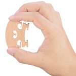 2 Pcs Full Size 4/4 Violin Maple Bridge Violin Parts (Wood Color) - Image 3