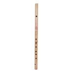 Combo of Bamboo Traditional Designed Flute A Sharp and Flute Bag - Natural - Image 2