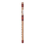 Combo of Bamboo Flute and Flute Bag - Natural Bamboo - Image 3