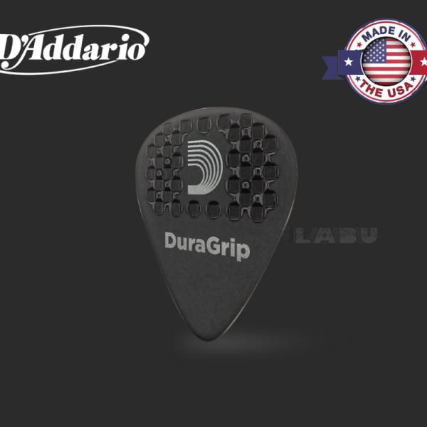 D'Addario DuraGrip Guitar Pick Extra Heavy Gauge (1.5mm) Made in USA