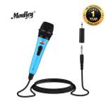 Moukey MK0120 Dynamic Microphone Dynamic Karaoke Microphone, Moukey Handheld Wired Mic Cardioid Home, 13 ft XLR Cable Metal Corded for Singing/PA Speaker/Amp/Mixer/Karaoke Machine/Speech/Wedding/Stage-Black (MWm-5)