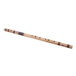 Combo of Scal D-9.5 Bamboo Flute and Flute Bag - Wooden - Image 2