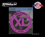 D'Addario EPS520 ProSteels Electric Guitar Strings, Super Light, 9-42