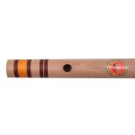 Combo of Scal D-9.5 Bamboo Flute and Flute Bag - Wooden - Image 4
