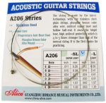 Alice Acoustic Guitar String 1st String Stainless Steel Single String, Pack of 5 - Image 2
