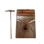 Kalimba 17 Keys Thumb Piano with Study Instruction and Tune Hammer, Portable Mbira Sanza African Wood Finger Piano, Gift for Kids Adult Beginners Professional - Image 2