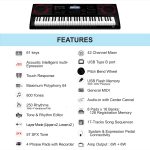 Casio CT-X8000IN Portable Musical Keyboard Piano - Black - Image 3