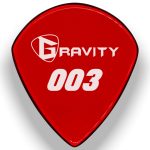 Gravity Picks G003P 003 1.5mm Regular Polished Red Handcrafted Acrylic Guitar/Bass Pick, Jp, 1.5mm Thickness