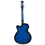 Indian Semi-Electric Signature Guitar Blue - Image 2