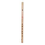 Bamboo Traditional Designed Flute A Sharp - Natural