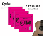 Orphee TX640 Acoustic Guitar Strings 4 Pack/ Set