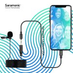 Saramonic LavMicro U1A Clip-on Lavalier Microphone with Lightning Connector - 6.6 foot Cable - Image 2