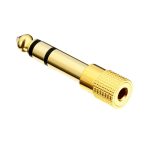 1PC Audio Jack Adapter 6.35mm Male 3.5mm Female Stereo Jack Convertor Plug for Microphone - Image 2