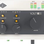 Universal Audio Volt 276 Studio Pack for recording, podcasting, and streaming with USB Interface, Mic, Headphones, essential audio software
