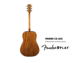 Fender CD-60S Dreadnought Acoustic Guitar - Image 3