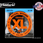 D'Addario EXL110 Nickel Wound Electric Regular best-selling  {Light Gauge10/46 BRIGHT TONE ROUND WOUND} Guitar Strings Set (Bronze)