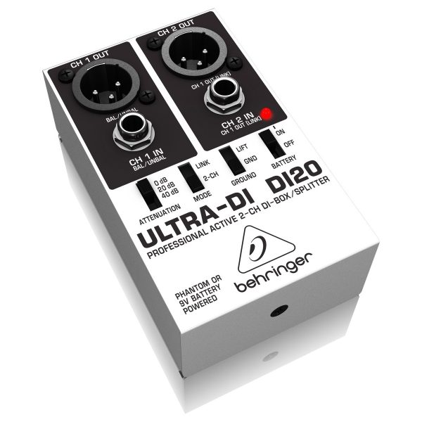 Behringer Ultra-DI DI20 2-channel Active Direct Box / Splitter
