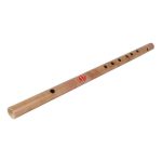 Bamboo Traditional Designed Flute A Sharp - Natural - Image 2