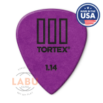 Dunlop 462P1.14 Tortex TIII, Purple, 1.14mm Guitar Picks Made in USA by Jim Dunlop