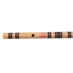 Combo of Scal F-11 Bamboo Flute and Flute Bag - Wooden - Image 3