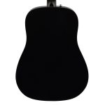 Fender CD-60S Dreadnought Acoustic Guitar  Black - Image 3