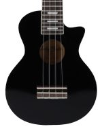 Harley Benton Soprano Ukulele UK-L100 Black - Image 4