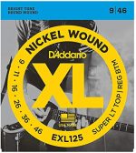 D'Addario EXL125 Nickel Wound Electric Strings - .009-.046 Super Light Top/Regular - Image 2