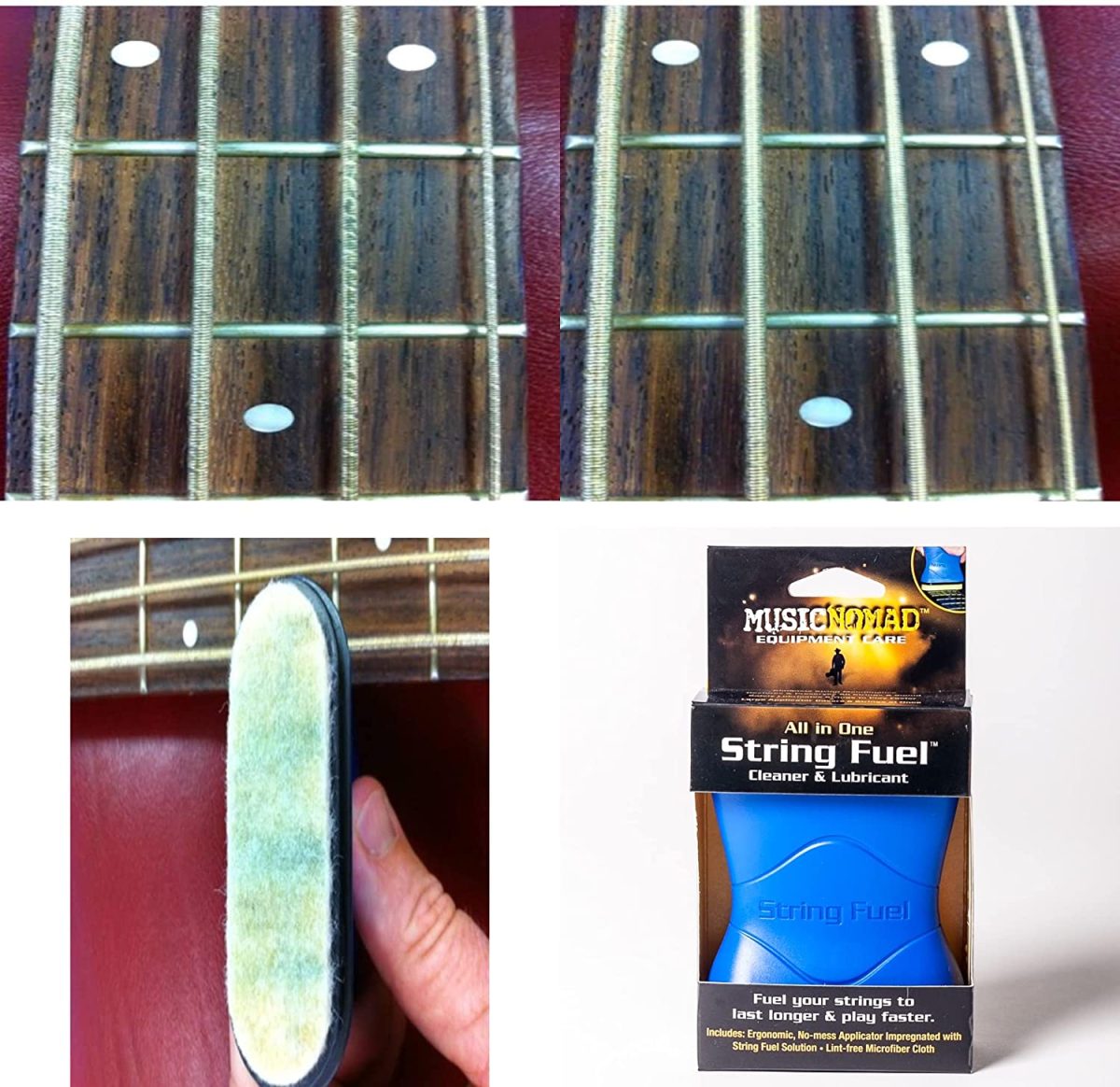 MusicNomad String Fuel Cleaner & Lubricant (MN109) - Image 5