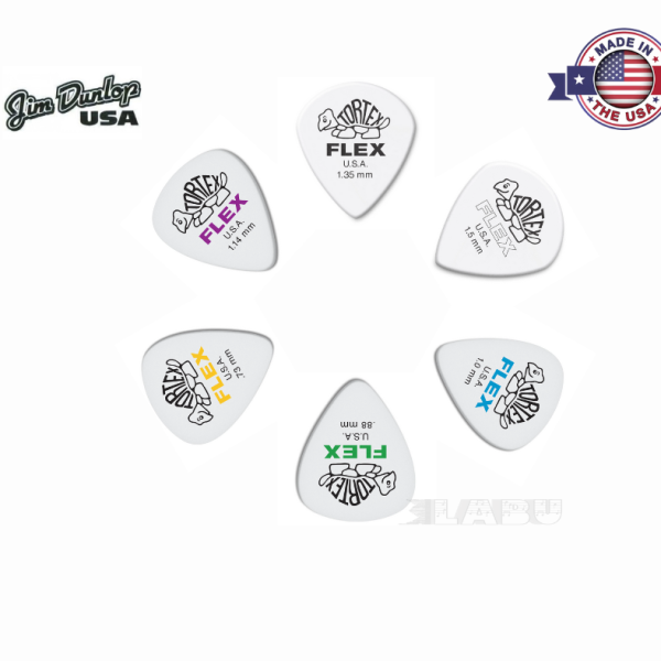 TORTEX® FLEX™ STANDARD PICKS SET by Jim Dunlop