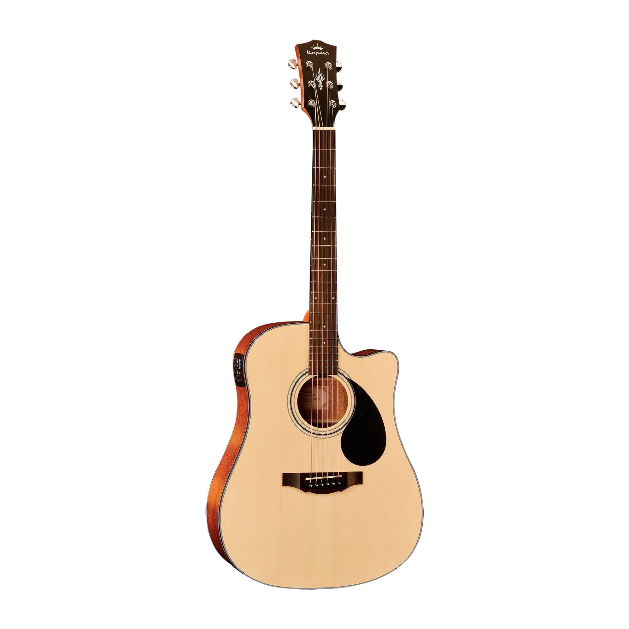 KEPMA EDC-E Semi- Acoustic Guitar - Natural Matt KEPMA EDC-E Semi- Acoustic Guitar - Natural Matt