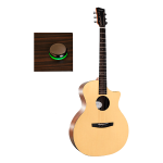 Enya EGA-X0/SP-1 EQ Transacoustic Grand Auditorium Natural Acoustic Guitar - Image 5