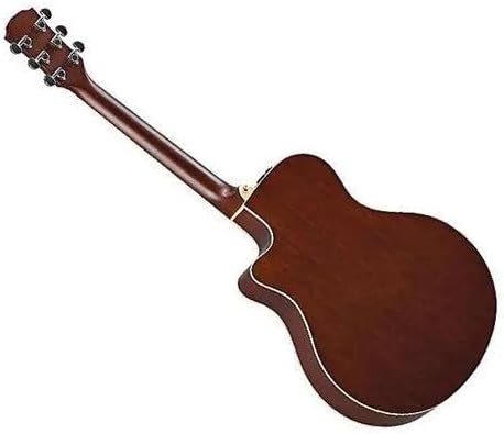 31Fxfe7cOlL._AC_ Yamaha APX600FM Flame Maple Amber Acoustic-Electric Guitar - Image 3