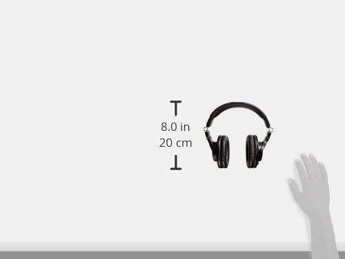 31izAGAIaML._AC_ Audio-Technica ATH-M30x Professional Studio Monitor Headphones, Black - Image 6
