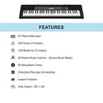 Casio CTK-2550 61-Key Portable Keyboard, Black, Casio CTK2500 keyboard - Image 5