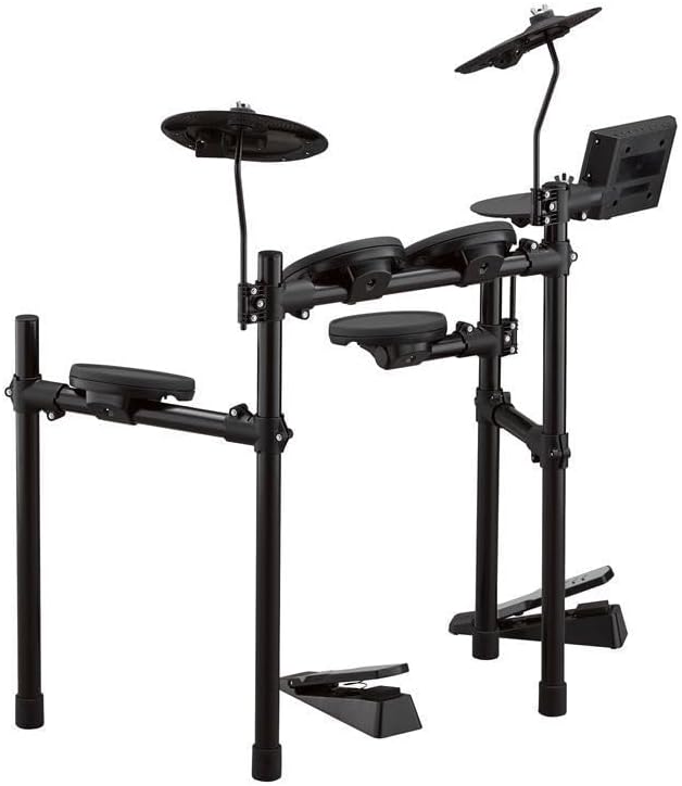 417d2PZvFrL._AC_ Yamaha Electronic Drum Set with 400+ Premium Customizable Sounds, USB Audio/MIDI, Quiet Pads, Silent Kick Pedal and Smart Apps Included (DTX402K) - Image 3