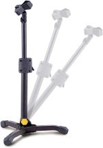 Hercules Stands MS300B Low Profile Straight Microphone Stand - with EZ Mic Clip - Image 3