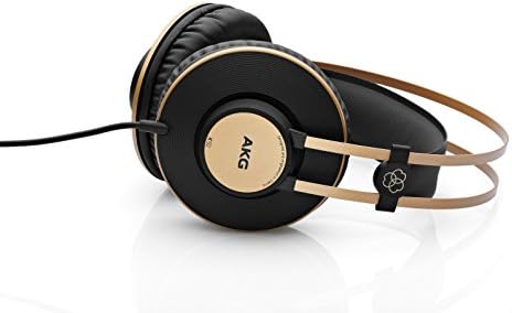 41zdIocR+ML._AC_ AKG Pro Audio K92 Over-Ear, Closed-Back, Critical Listening and Studio Headphones, Matte Black and Gold - Image 6