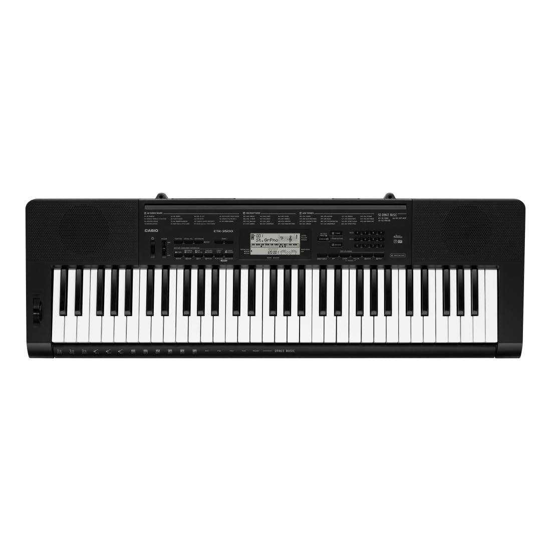Casio CTK-3500 61-Key Portable Keyboard, Black Casio CTK-3500 61-Key Portable Keyboard, Black