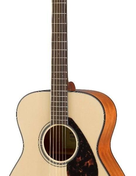YAMAHA FS800 Small Body Solid Top Acoustic Guitar, Natural, Concert