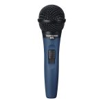 Audio-Technica MB-1K Midnight Blues Series Handheld Neodymium Cardioid Unidirectional Dynamic Vocal Microphone , Rugged Construction, On/Off Switch