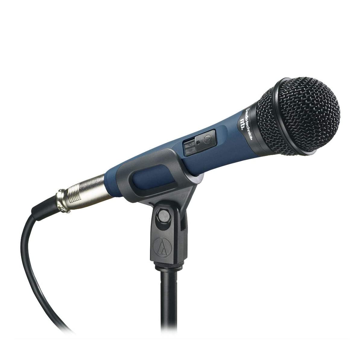 51Xx70lsllL._SL1200_ Audio-Technica MB-1K Midnight Blues Series Handheld Neodymium Cardioid Unidirectional Dynamic Vocal Microphone , Rugged Construction, On/Off Switch - Image 3