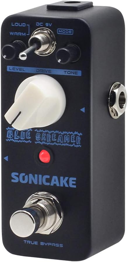 SONICAKE Overdrive Pedal Overdrive Guitar Pedal Guitar Effects Pedal Vintage Dumble Blues Analog Blue Skreamer True Bypass SONICAKE Overdrive Pedal Overdrive Guitar Pedal Guitar Effects Pedal Vintage Dumble Blues Analog Blue Skreamer True Bypass